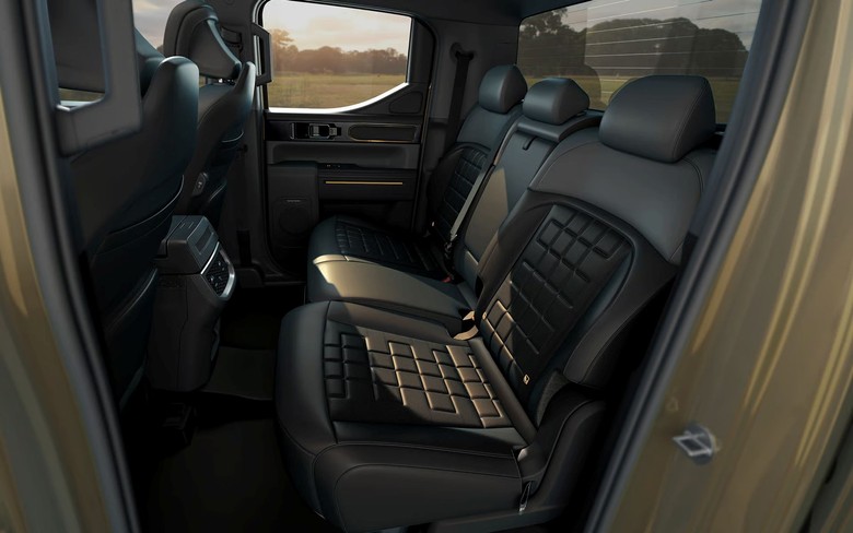 Kia Tasman Rear Seats
