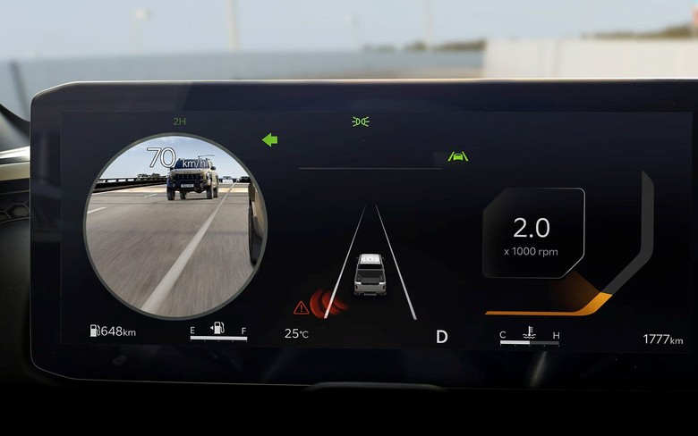 Kia Tasman Blind Spot Monitor