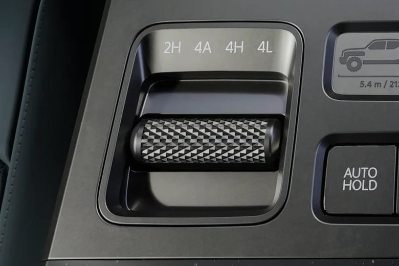 Kia Tasman 4x4 Controls