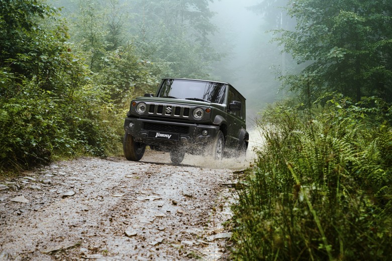 Suzuki Jimny 5 door in jungle