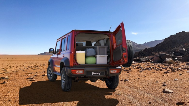 Suzuki Jimny 5 door loaded trunk