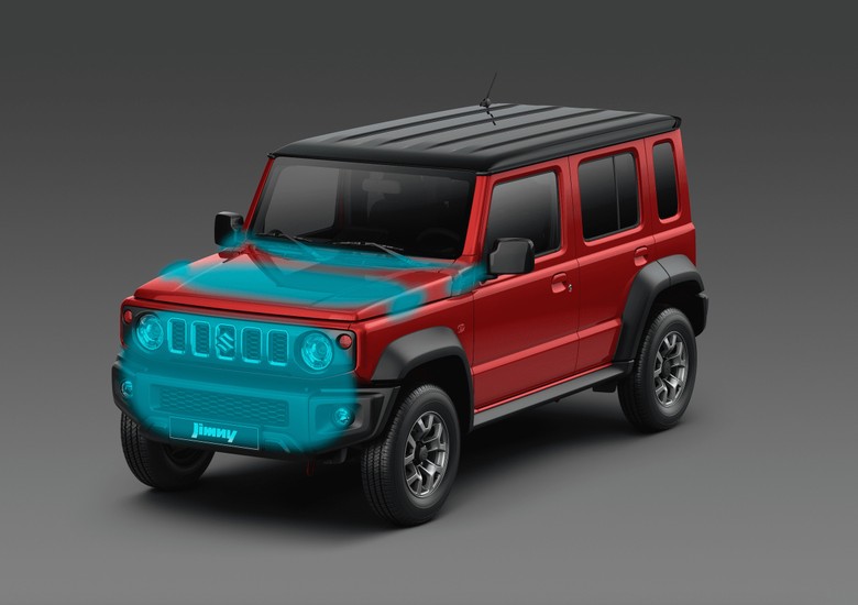 Suzuki Jimny 5 door Injury mitigation body