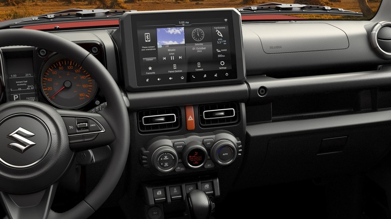 Suzuki Jimny 5 door AC Controls