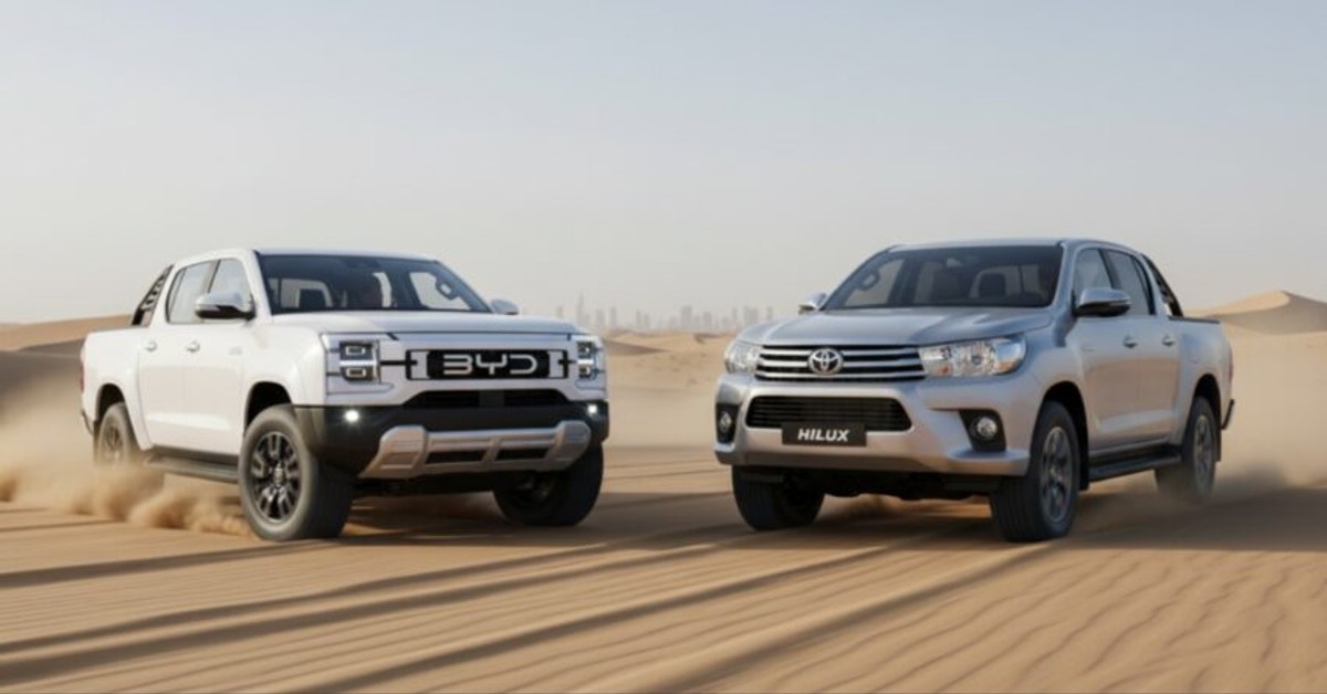 BYD Shark 6 vs Toyota Hilux in UAE: Innovation Meets Reliability in the Pickup Battle BYD Shark 6 vs Toyota Hilux in UAE: Innovation Meets Reliability in the Pickup Battle