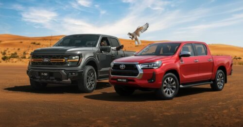 F-150 Raptor vs Hilux: Which Pickup Owns UAE Terrains? F-150 Raptor vs Hilux: Which Pickup Owns UAE Terrains?