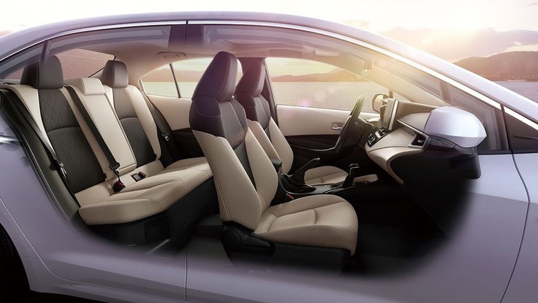 Toyota Corolla 2025 Seating Layout