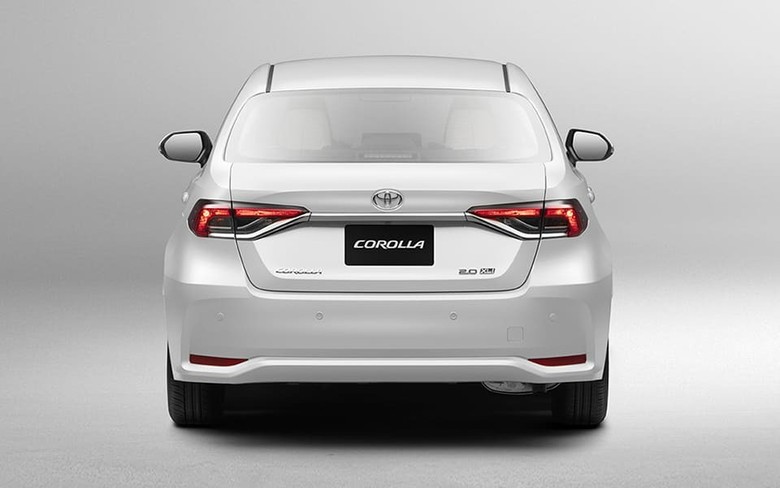 Toyota Corolla 2025 Rear View