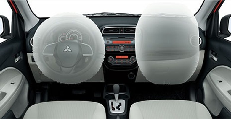Mitsubishi Attrage Airbags