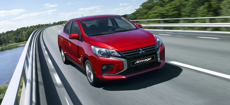 Mitsubishi Attrage Front View 