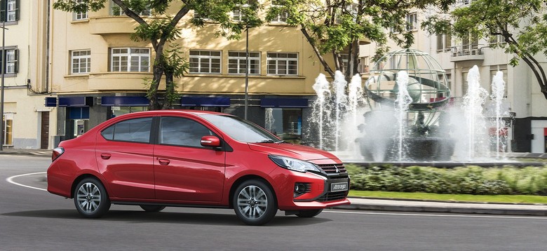 Mitsubishi Attrage Side View