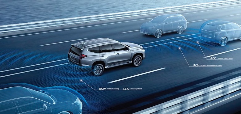 Mitsubishi Montero Sport ADAS Controls