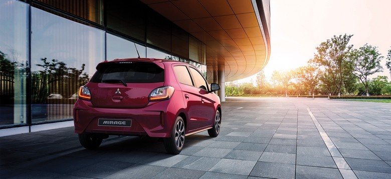 Mitsubishi Mirage Rear View