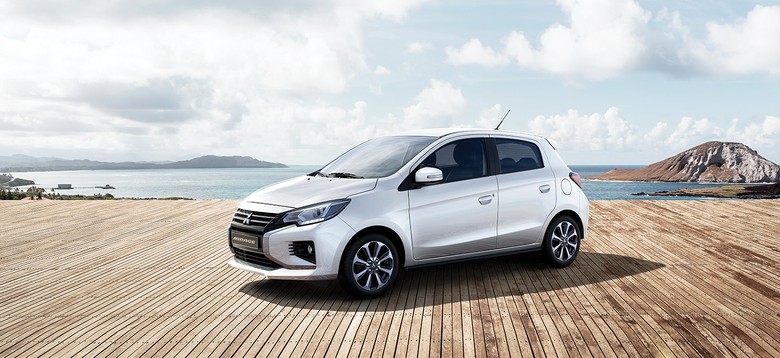 Mitsubishi Mirage Side View