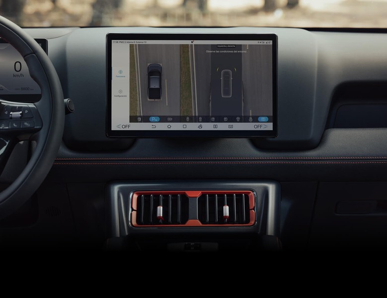 BYD Shark 6 Infotainment screen