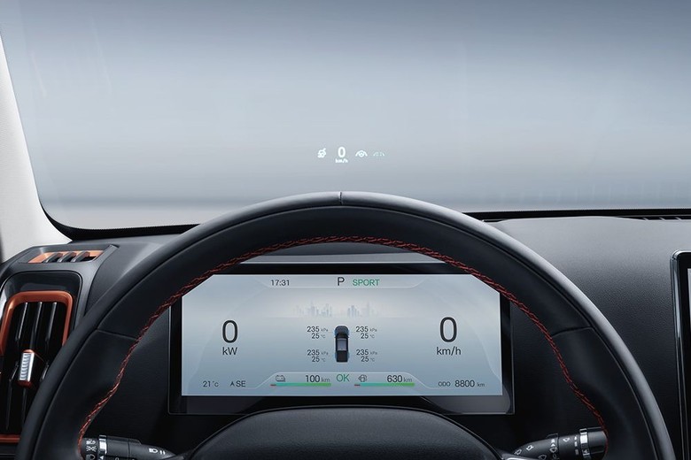 BYD Shark 6 Instrument cluster