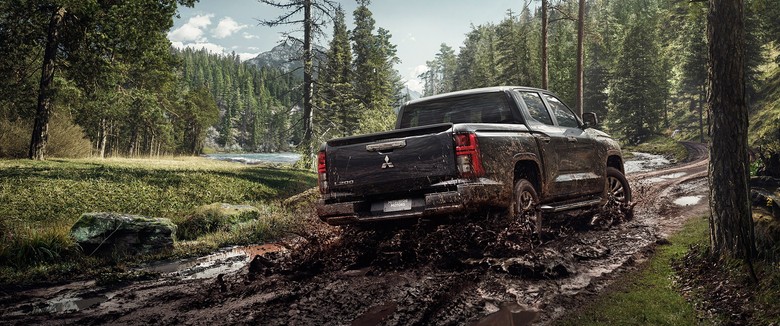 Mitsubishi L200 Off roading