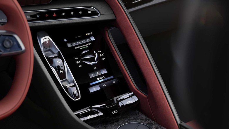 mg cyberster gearbox view