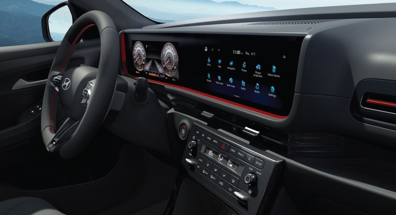 Hyundai create interior view