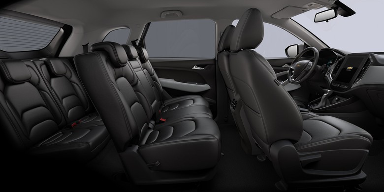 chevrolet captiva interior view