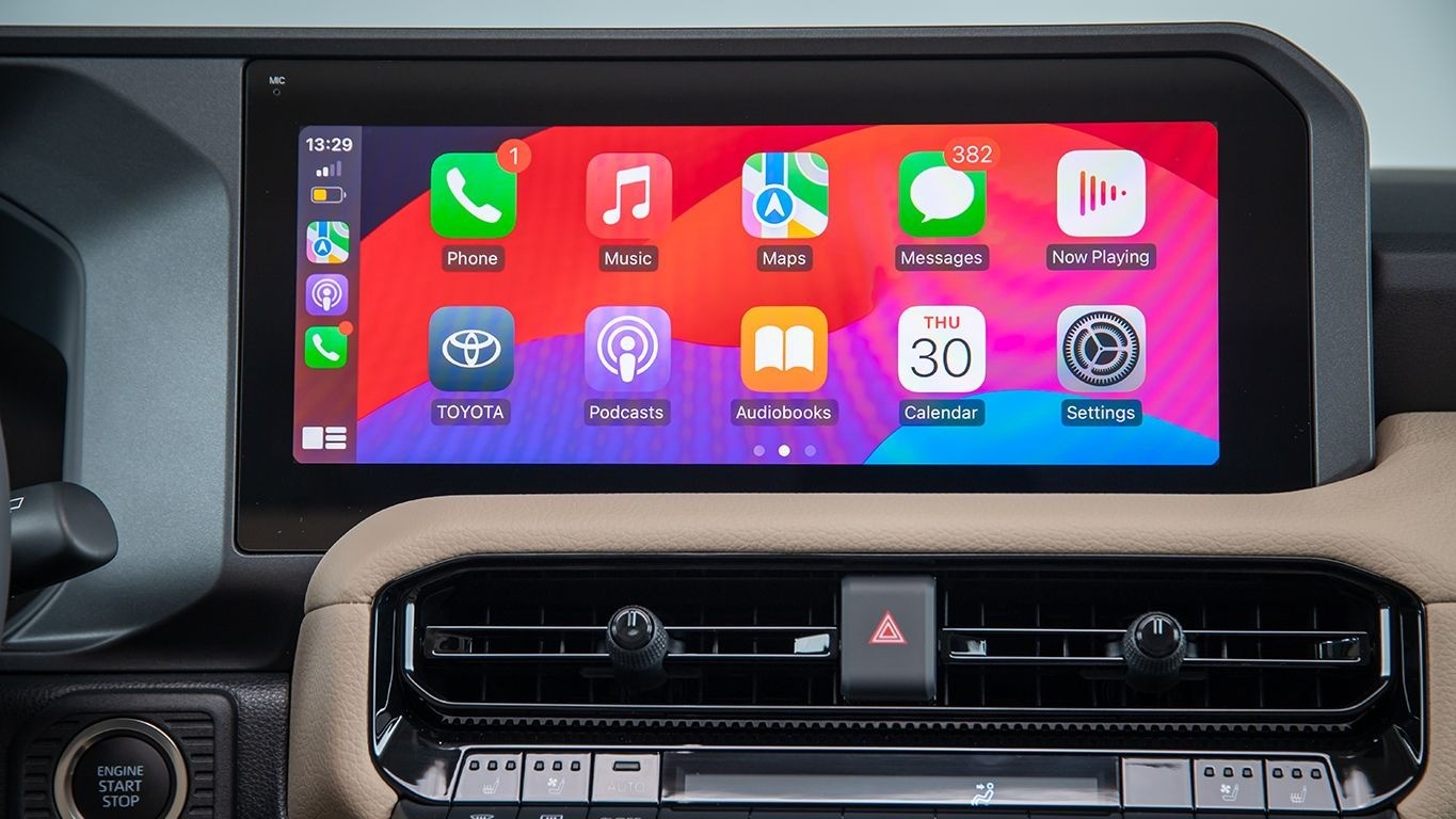 Toyota Land Cruiser 250 (Prado) interior view