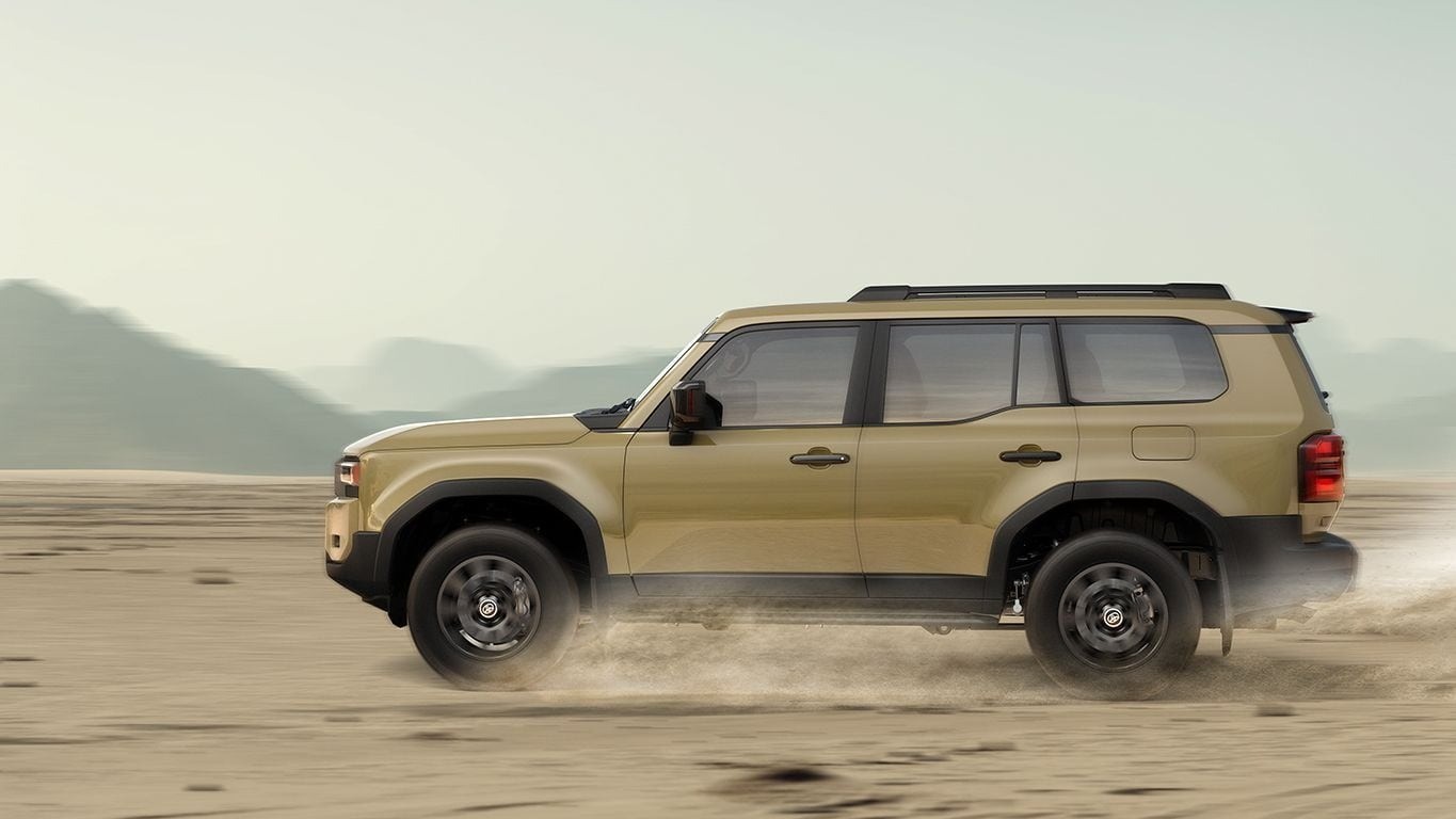 Toyota Land Cruiser 250 (Prado) side view