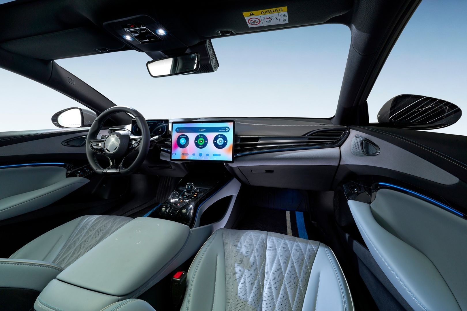 BYD Seal interior view