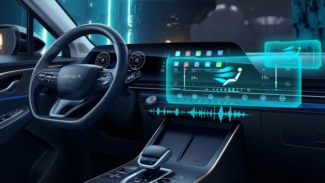 Omoda C5 interior view