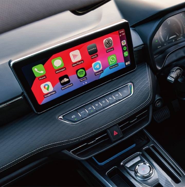 Haval Jolion Pro display view