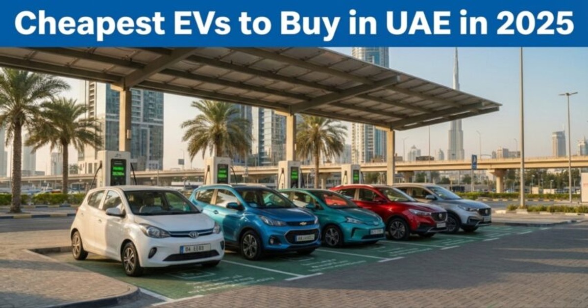 Cheapest EVs to Buy in UAE in 2025