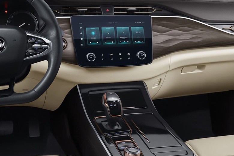 Dongfeng Rich 7 display view