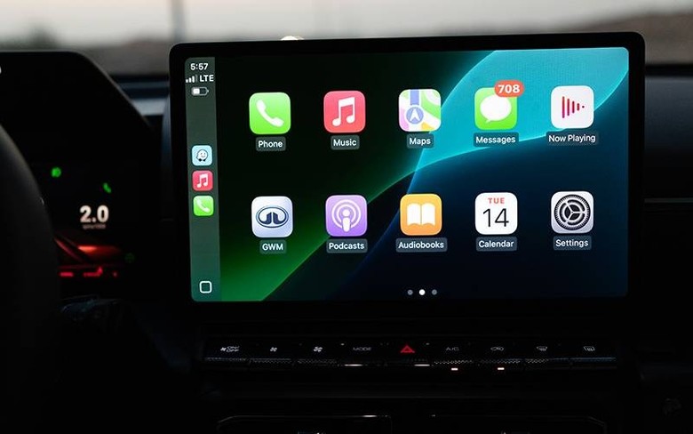 Haval H7 display view