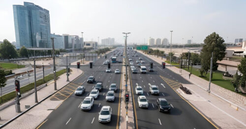 Abu Dhabi Testing Smart Traffic Signals