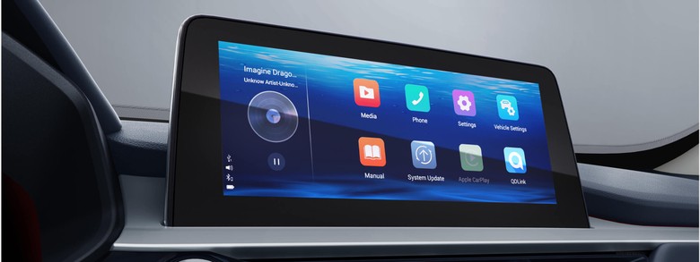 Chery Tiggo 4 Pro display view