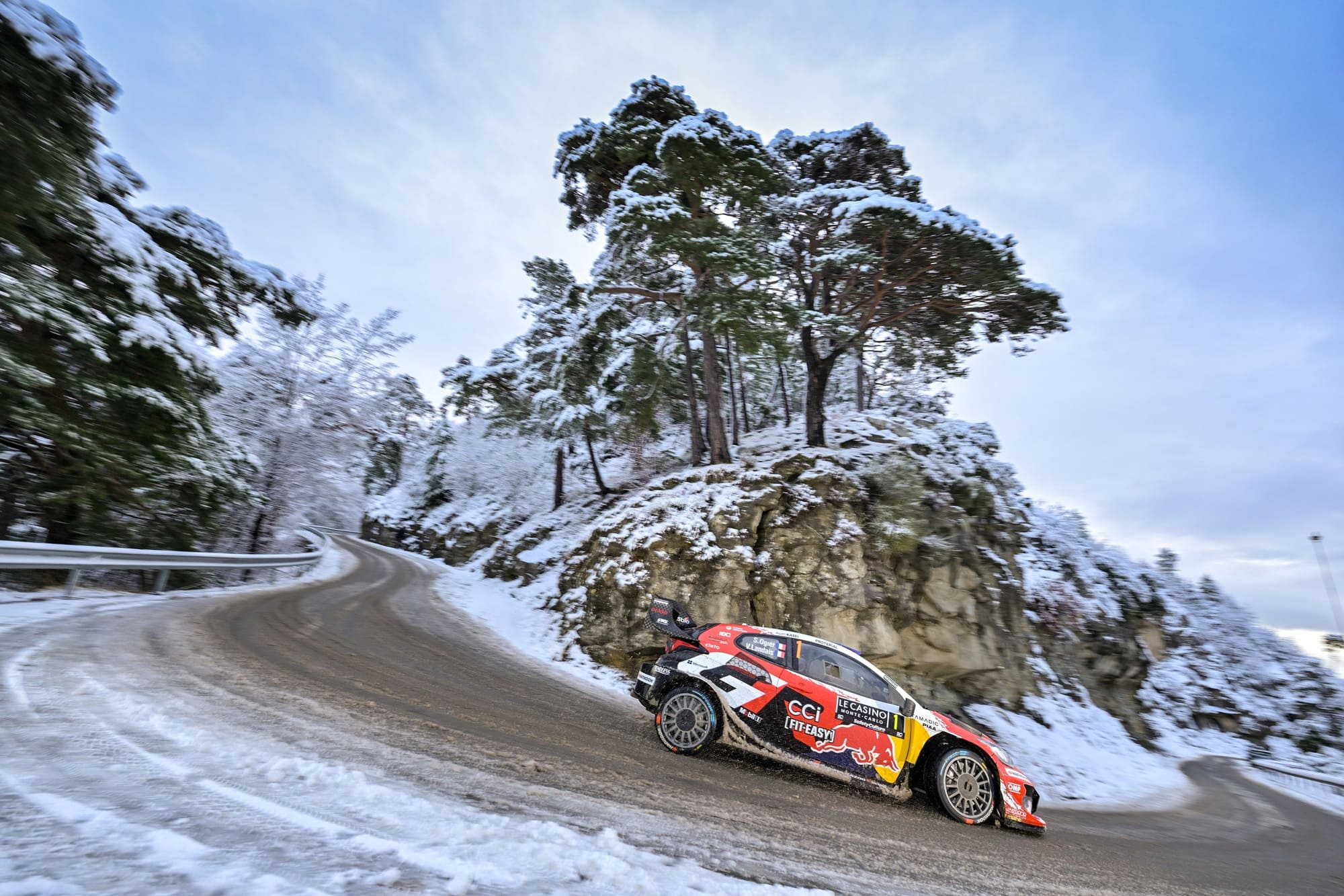 Toyota GAZOO Racing Dominates Rallye Monte-Carlo