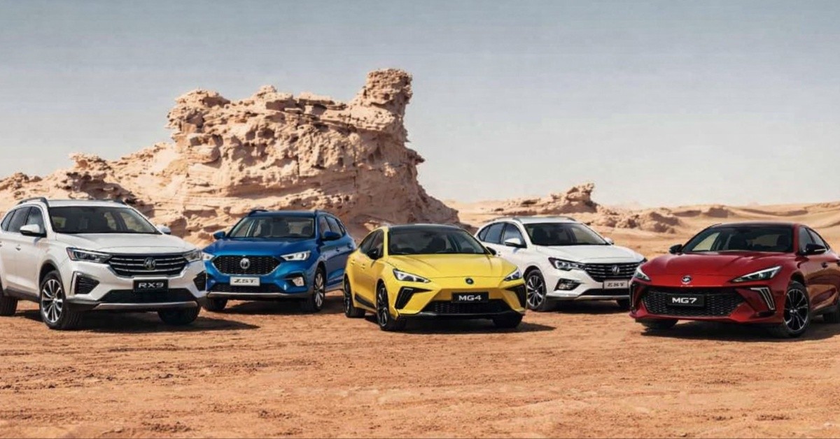 MG Car Fleet in UAE