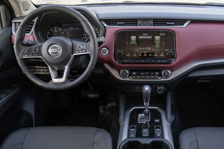 nissan xterra front cross interior view 