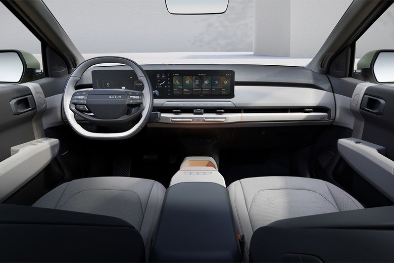 kia ev3 interior view 