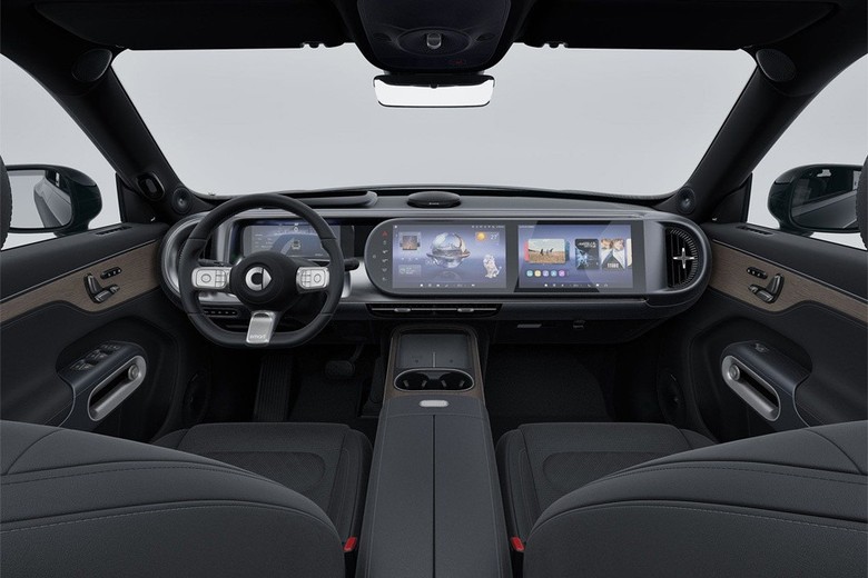 smart 5 interior view