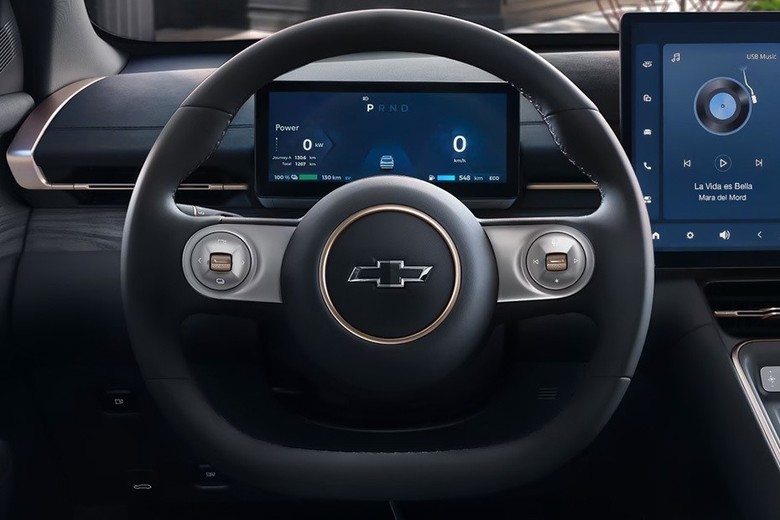 Chevrolet Captiva EV interior view 