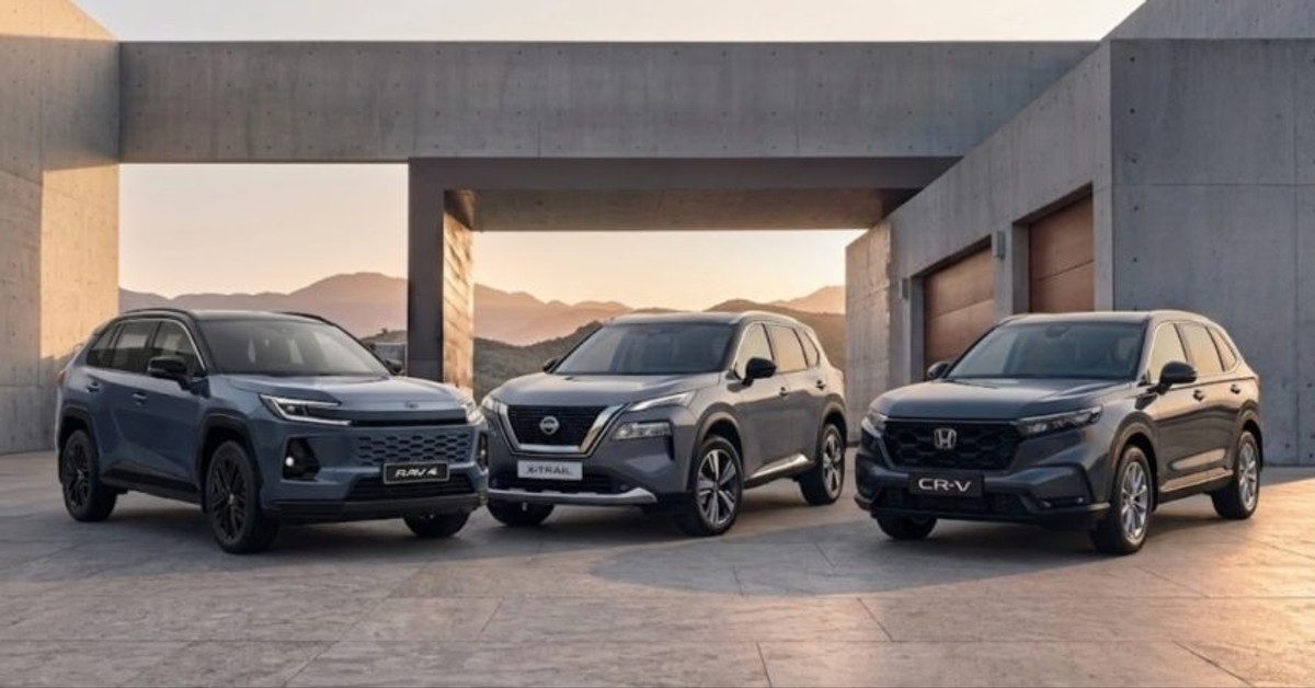 SUV Battle in 2026: Toyota RAV4, Nissan X-Trail or Honda CR-V – Which to Buy?