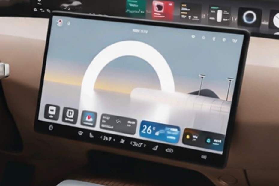AVATR 07 touchscreen infotainment display