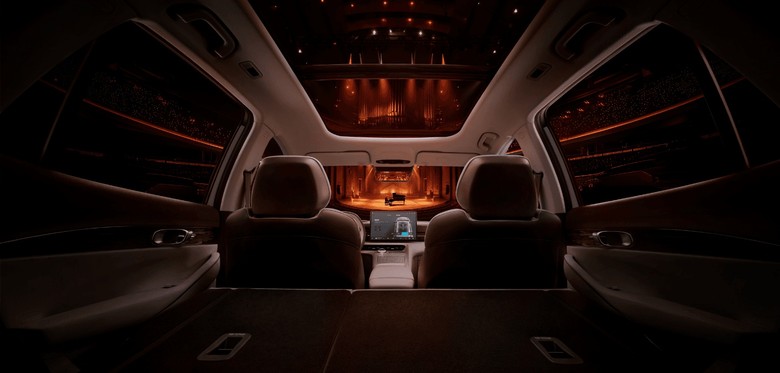 Geely EX5 interior view