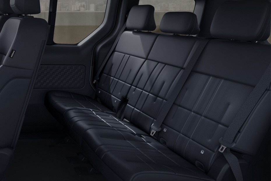 Kia PV5 rear seats spacious interior layout