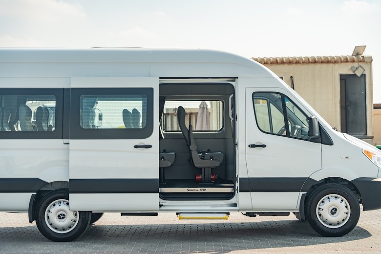 JAC Sunray side view in white color