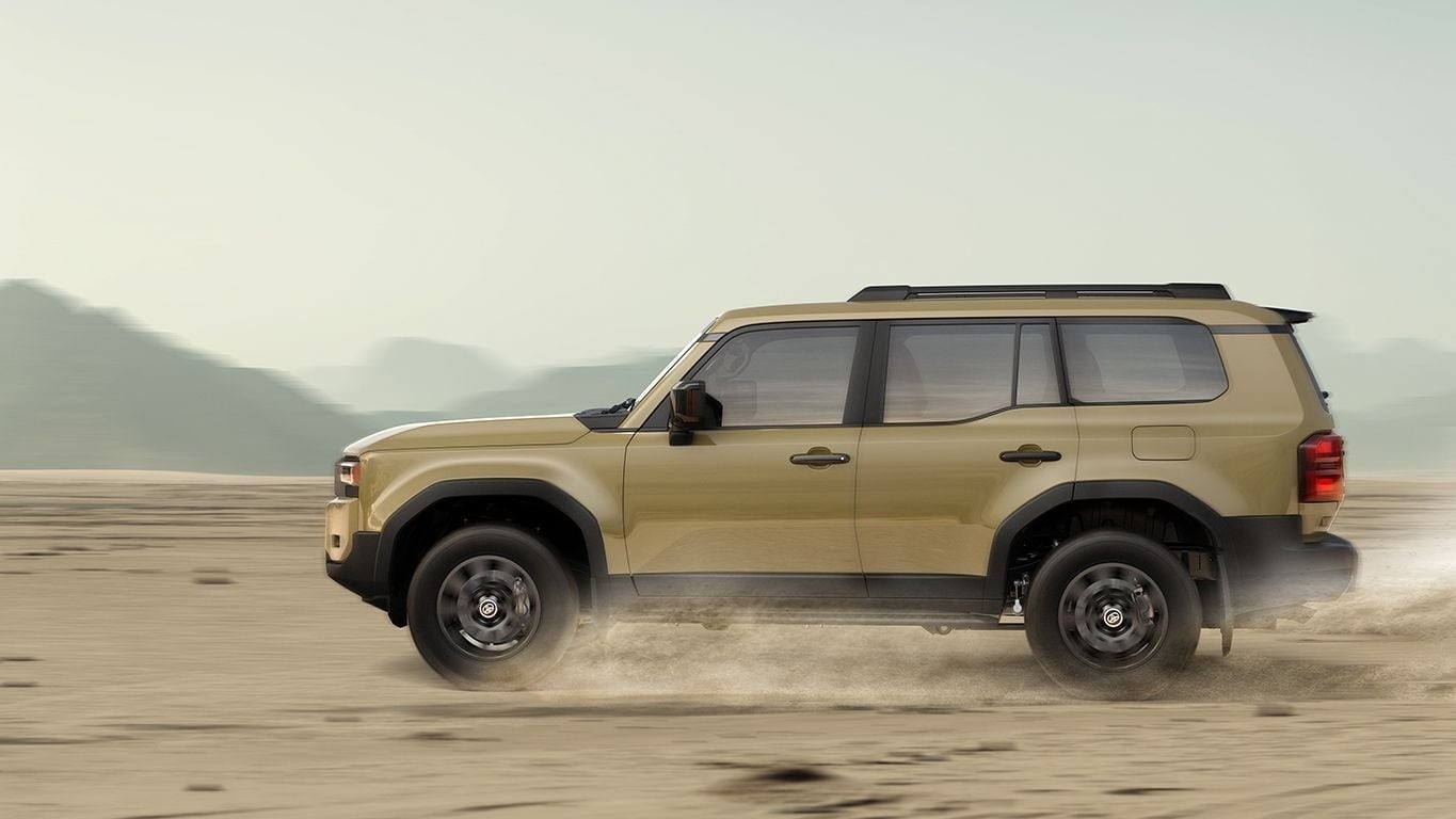 Toyota Land Cruiser Prado Side View