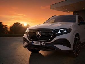 Mercedes benz GLE front look