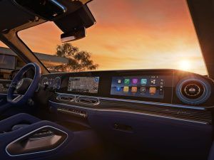 Mercedes benz GLE Cabin Layout