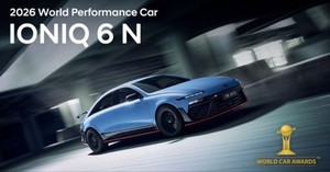 Hyundai IONIQ 6 N Crowned 2026 World Performance Car at New York Auto Show