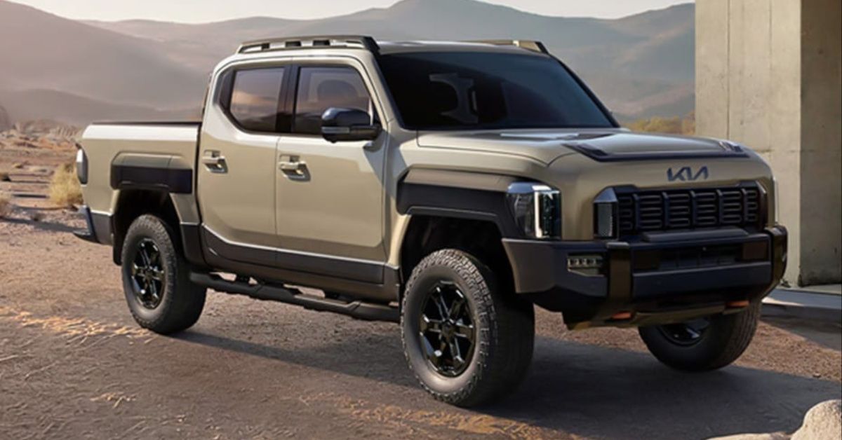 Kia Tasman deploys desert-ready tech and storage innovation for UAE work trucks