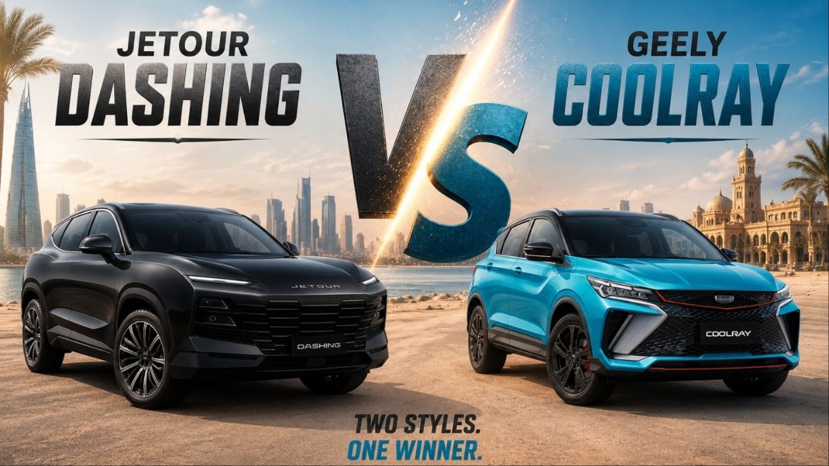 Jetour Dashing vs Geely Coolray 2026 in Saudi Arabia: Which Chinese Compact SUV Should You Buy?